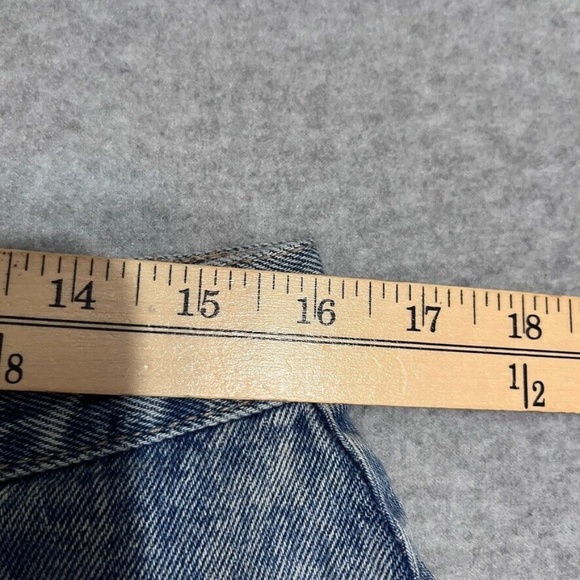 Vintage Zalerno International Sportswear Skirt Womens 34 blue Midi Modest Denim - Picture 6 of 9